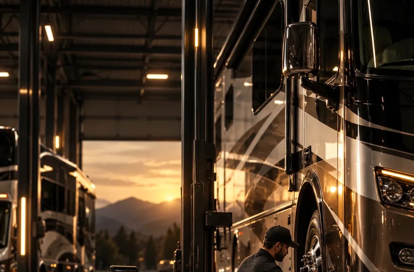 RV service and maintenance scene supporting Fifth Wheel Repair in Davis, CA